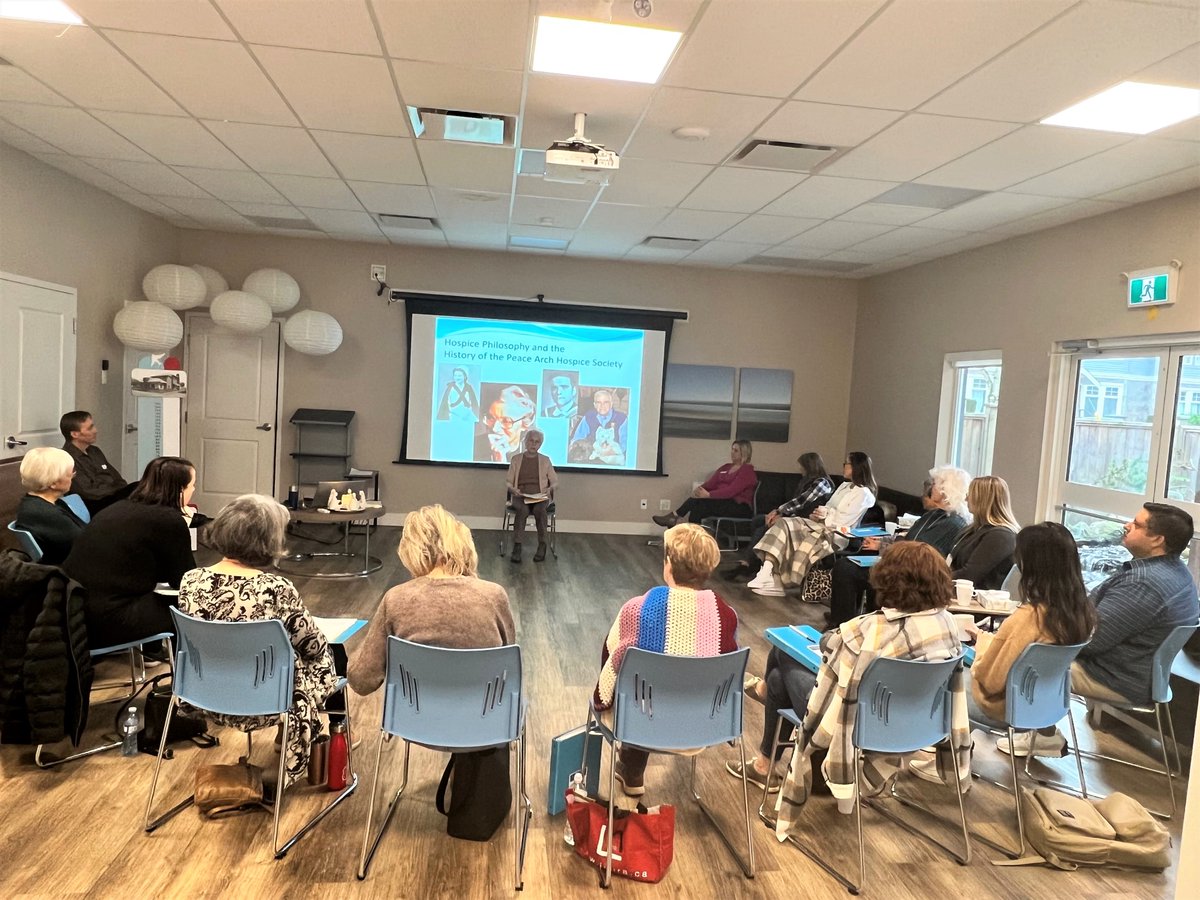 It takes a special kind of person to become a Hospice Society volunteer &amp; we're so grateful to have such a compassionate team. Congrats to this group for completing their Level 1 training &amp; thanks for your dedication to our org &amp; the community we serve! #nationalvolunteerweek