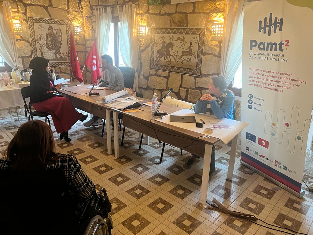 pamt2ue's tweet photo. Deux formations ont été organisées : La première pour Platine FM portant sur « Comment développer un modèle économique » du 14 au 17 mars
La deuxième pour radio ML, portant sur le marketing ,le marketing digital du 16 au 19 mars.#pamt2ue #EUinTunisia @CFImedias @ThomsonMediaDE https://t.co/cZjuCRUdR9