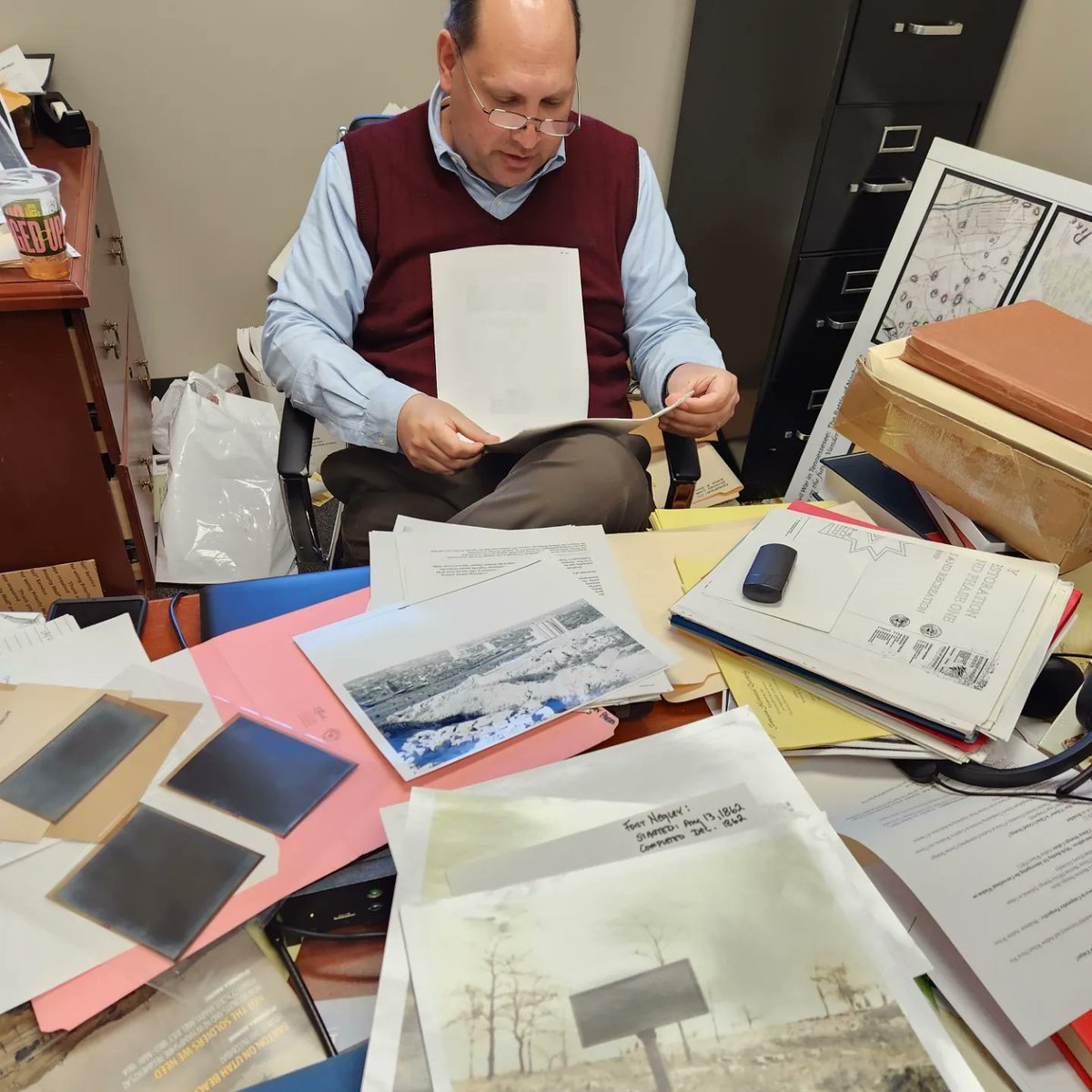 Wanted to take a moment to brag on a colleague, Brandon Hulette <a href="/vanderbiltrotc/">VUROTC</a>, who is digitizing Civil War records from the TN Wars Comission. Much if it is <a href="/FortNegley/">Fort Negley Park, a UNESCO Site of Memory</a> related, and about USCT. It will be available to all for free online through <a href="/VandyLibraries/">Vanderbilt Libraries</a>.