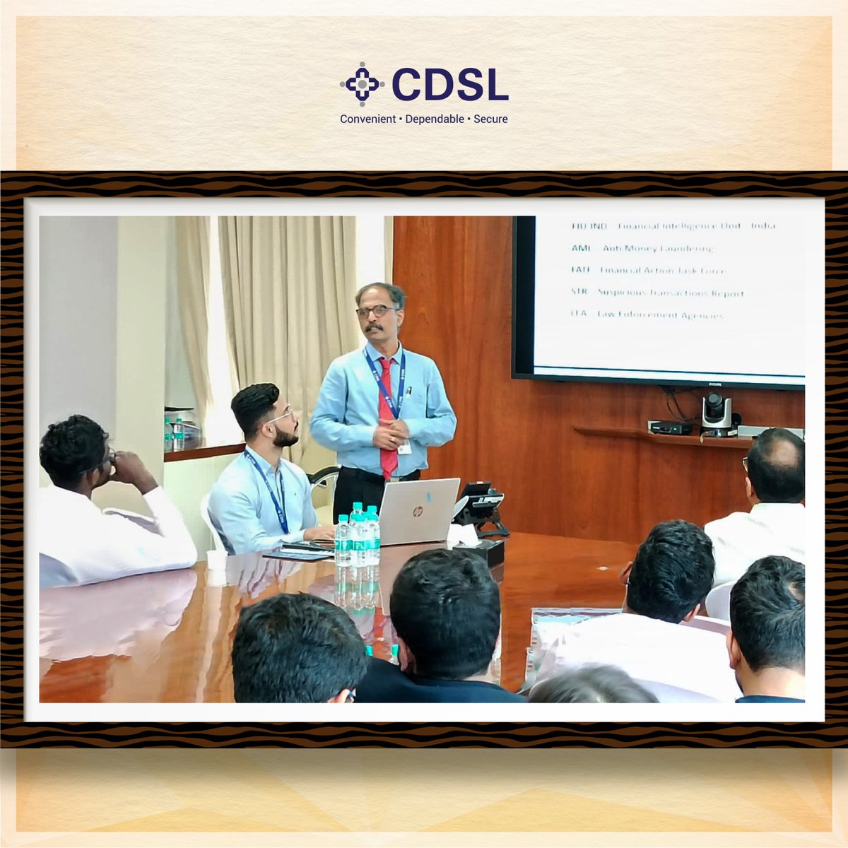 CdslIndia's tweet photo. An Interactive session with 75th batch of Indian Revenue Service Officers - @NADTNagpur , Nagpur was conducted on various topics pertaining to Capital Market.
#studyvisit #IRSOfficers #NADT #studyFinancestudents #cdslindia #InvestorMeet #Awareness #collaboration https://t.co/bL8NjqJlEb