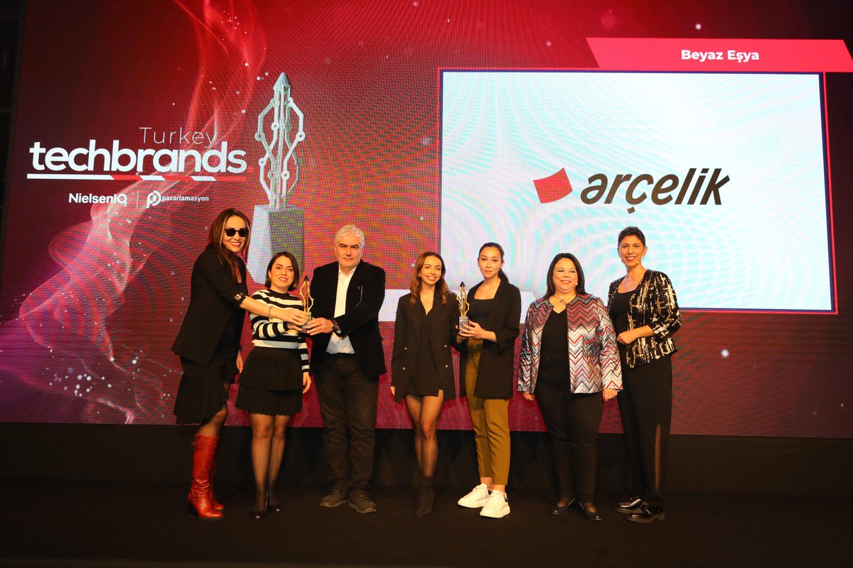 Tech Brands Turkey araştırmasına göre “Türkiye’nin En Teknolojik Beyaz Eşya Markası” <a href="/arcelik/">arcelik</a> oldu. Tebrik ederiz