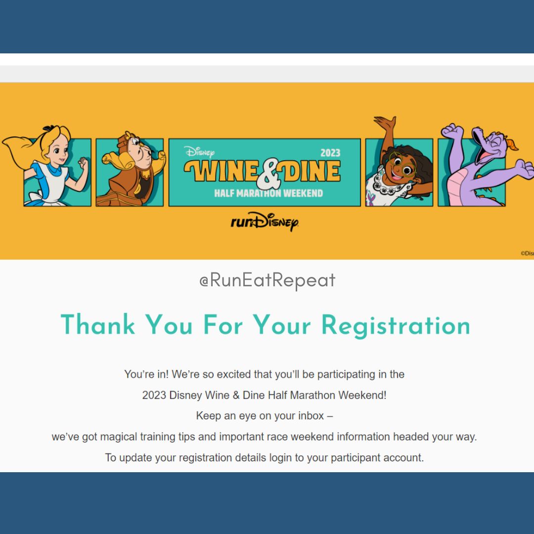 RunEatRepeat's tweet photo. Who's in for Run Disney Wine &amp; Dine Half Marathon Weekend?! #RunDisney #RunEatRepeat https://t.co/GLun5qzalp