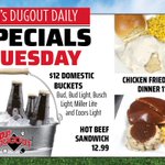 $12 Buckets! $12 Buckets! $12 Buckets! Plus these great Food Specials, enjoy while you watch the World Baseball Classic Championship Game tonight at DJ's! 

United States vs Japan at 6pm. Let's go USA! 🇺🇸🇺🇸🇺🇸 