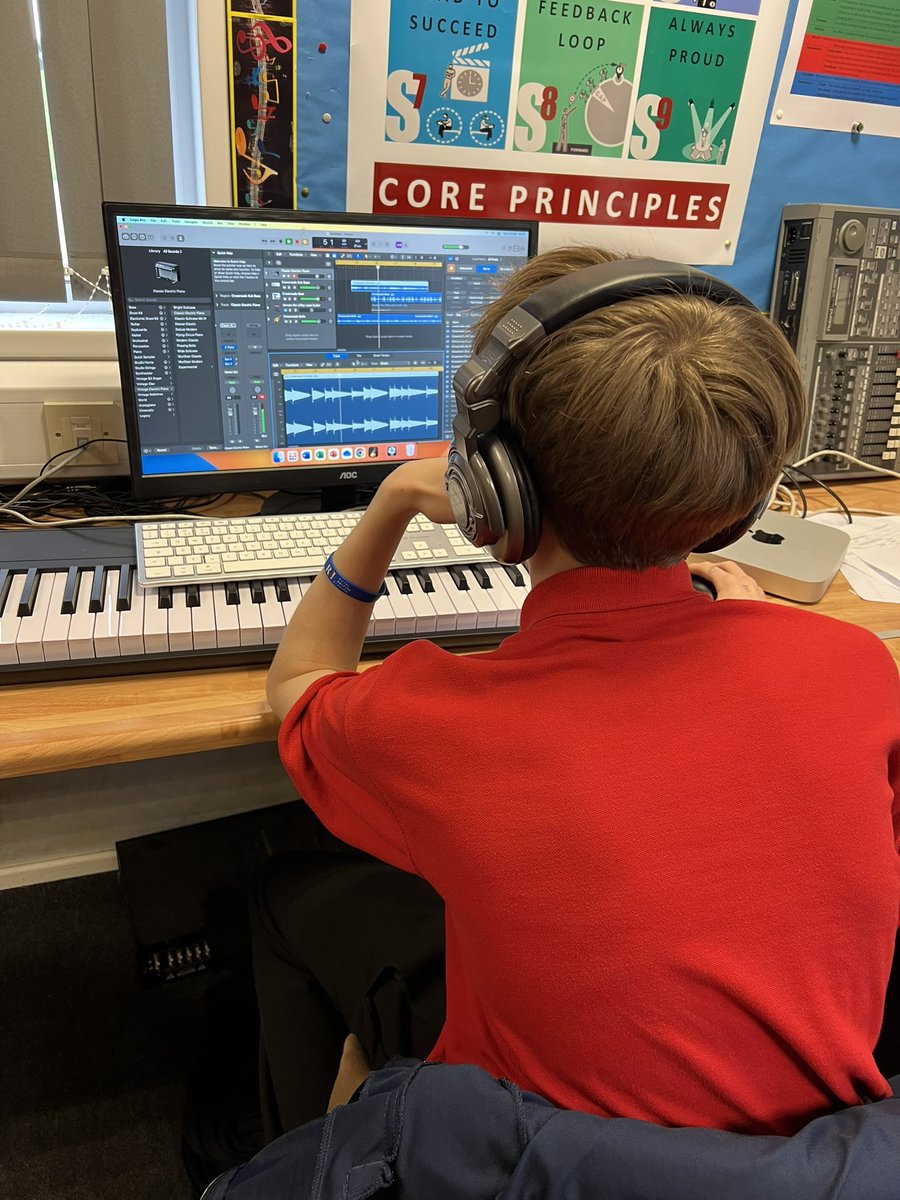 Some of our awesome year 10 tech students stayed after school to develop their recording skills! 🎤