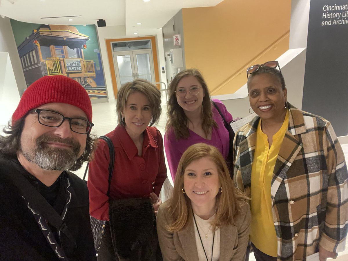 mike_moroski's tweet photo. Today I was afforded the opportunity to tour the @cincyhhc at @CincyMuseum w/ the Withrow Tigers and my dad. 

It was very special for my father to see this as the atrocities of WW2 have always hit close to our Polish home. 

It was made even more special to do it w/ the Tigers. https://t.co/jcs82kK3M7
