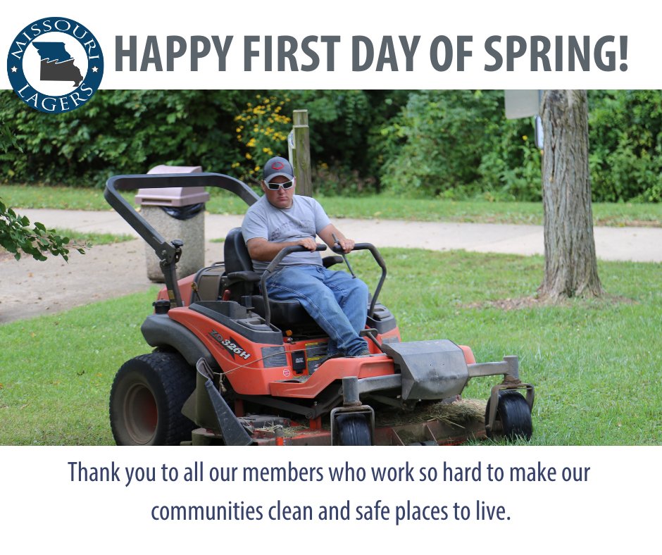 Happy Spring! Here's to warmer weather, green grass, and spring flowers.