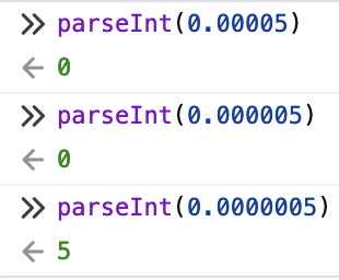 Today I learned this Javascript quirk... What a lovely language ... (Explanation: stackoverflow.com/a/69613607/140…)