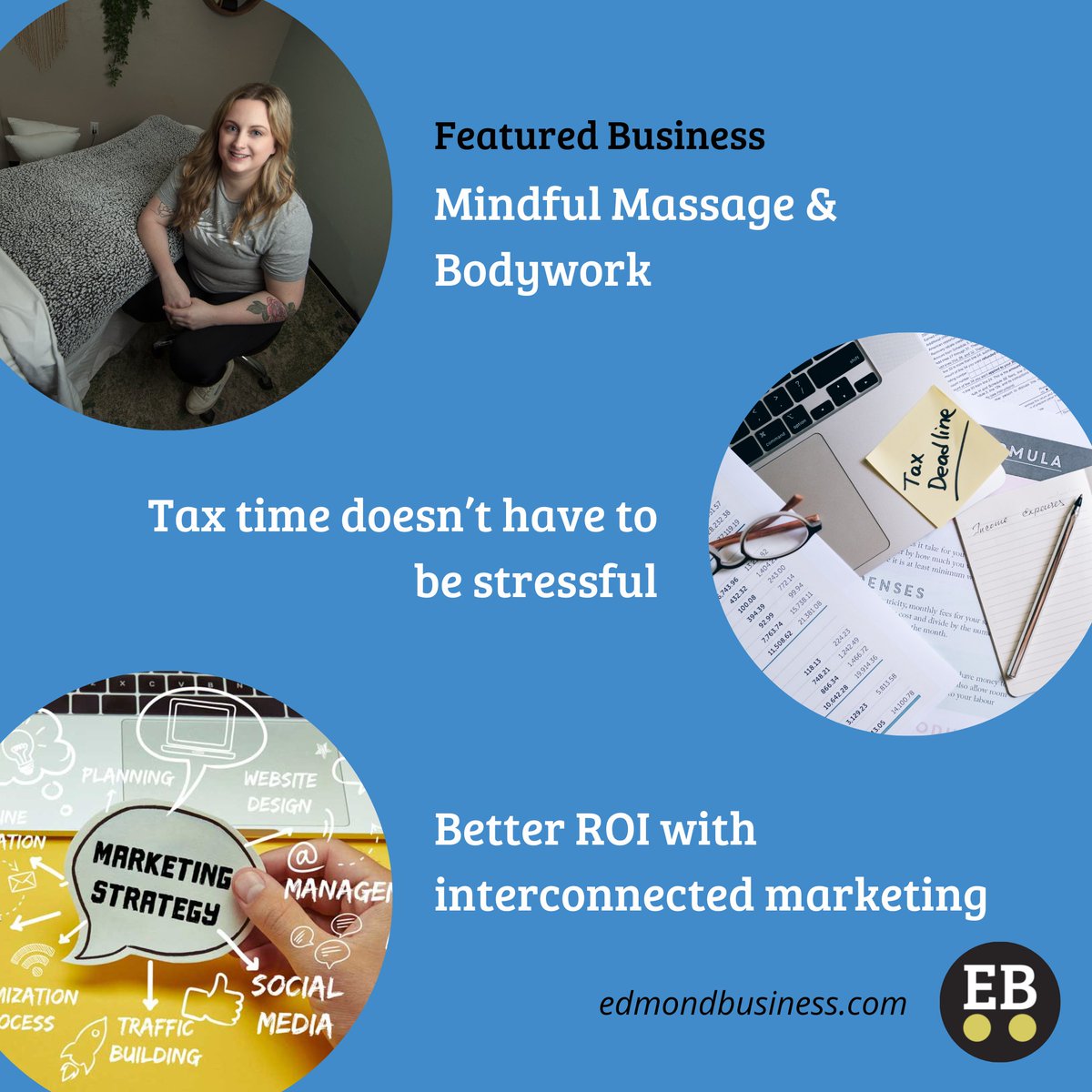 More content today:

Featured business w/ Mindful Massage &amp; Bodywork:
edmondbusiness.com/2023/03/mindfu…

De-stress during tax season w/ Glen McCall:
edmondbusiness.com/2023/03/tax-ti…

Interconnected marketing w/ <a href="/timjpriebe/">Tim Priebe</a> :
edmondbusiness.com/2023/03/roi-in…

#edmondbusiness #edmondok #edmondoklahoma