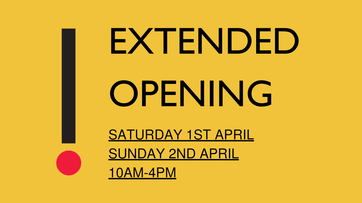 The library is going to be open to the public on Saturday 1st April and Sunday 2nd April from 10AM - 4PM to allow more people to see the Shirley Baker exhibition. Tours will be taking place on both days, follow the link to reserve your spot! 

eventbrite.co.uk/o/working-clas…