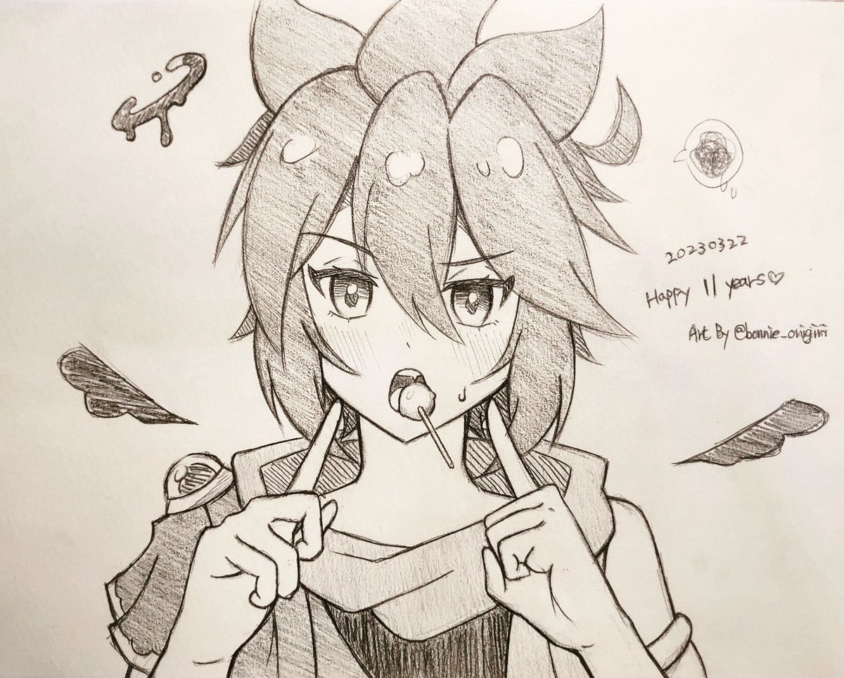 Happy 11 years♡

#ブラックピット #DarkPit
#新・光神話パルテナの鏡 
#KidIcarusUprising