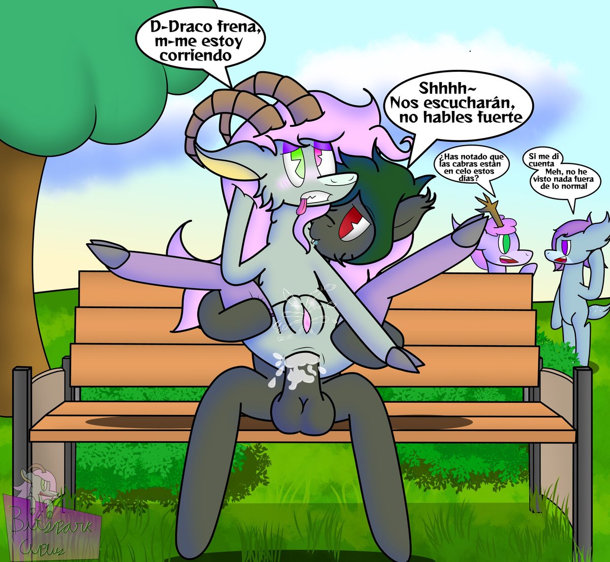 I think someone couldn't resist

#feralnsfw #goat #digitalart #batpony