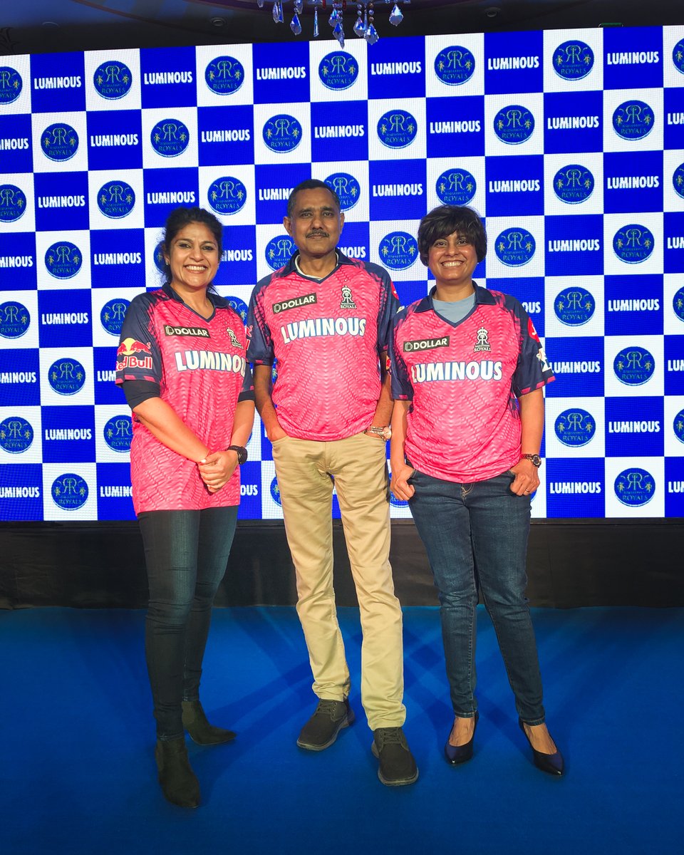 myluminous's tweet photo. Luminous is super proud to be the official title sponsor of team @rajasthanroyals . We are looking forward to a power-packed #RoyalLuminous partnership. 
#Luminous #RajasthanRoyals #RoyalLuminous #Cricket #SanjuSamson #Riyanparag #YashasviJaiswal #Power #HallaBol https://t.co/eMPQqmNYeI