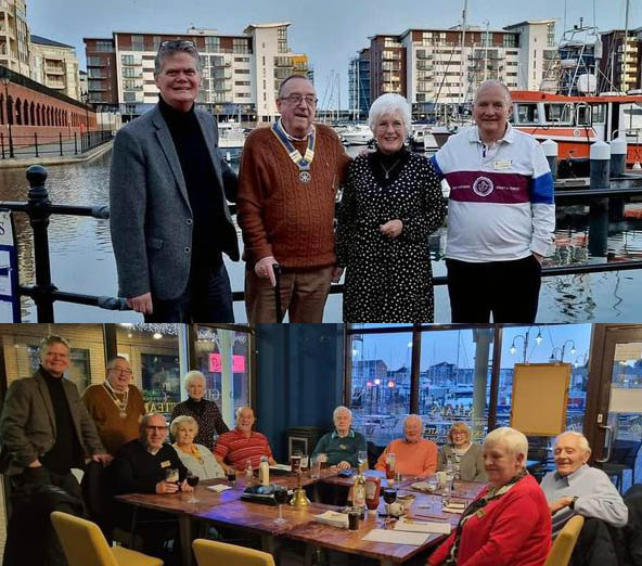 EDAA Trustees, Stephen Lloyd and Jenny Eldridge, recently visited the @club_harbour to talk about dementia issues and what the EDAA does locally to try to help those affected. We are grateful for the invite to talk to the members on this important subject.