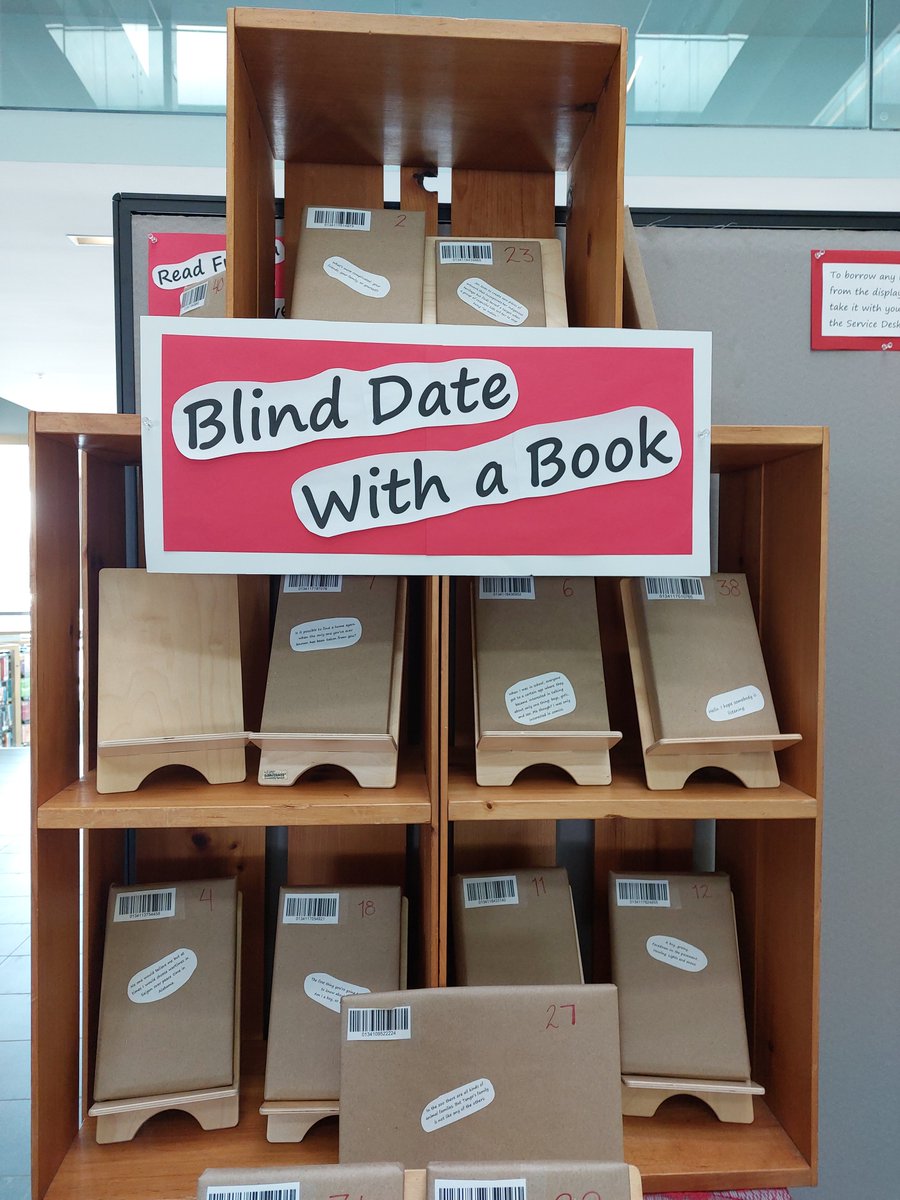 Library4NUCC's tweet photo. Have you visited Your Library lately?

Our current Blind Date with a Book has been getting a lot of attention. Check out some intriguing Equity, Diversity &amp; Inclusion (EDI) titles this month.

Thanks for the collaborative idea, @CanadoreRes 

@CanadoreCollege @NipissingU https://t.co/idnhsL79st