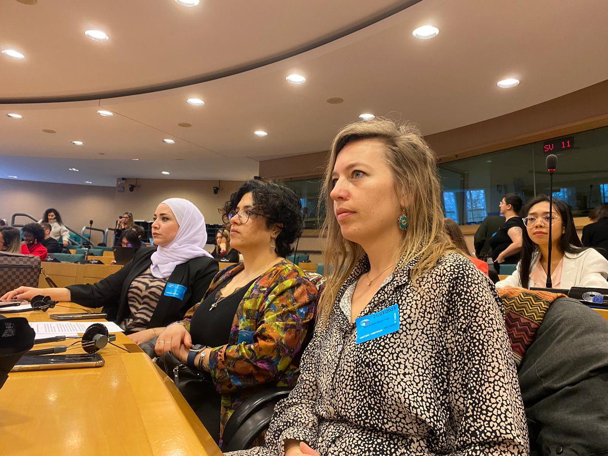 Today we're at the EU Parliament for the International Day for the Elimination of Racial Discrimination. We are so grateful for our support from you all, and our ability to access these spaces.