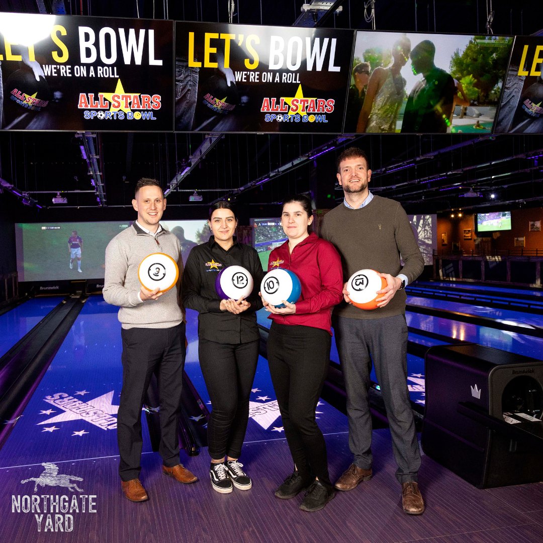 🎳All you could want, at AllStars Sports Bowl🎳

8 lanes of bowling, semi-private space for smart darts, pool tables, and even shuffleboard - put all your skills to the test 

Head here allstarssportsbowl.co.uk/bridgwater to book now 

#northgateyard #allstars #bowling #bridgwater