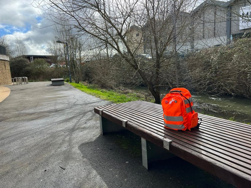 Our Engagement &amp; Prevention team on walkabout in Chippenham until 4pm. 
Look for the orange back pack, talk to the team, get advice, information, referrals, harm reduction advice &amp; Naloxone. 
#harmreduction #orangebackpack
<a href="/PHWiltshire/">Public Health Wiltshire</a> 
<a href="/OneChippenham/">One Chippenham</a>
<a href="/ChippenhamHub/">ChippenhamHub</a>