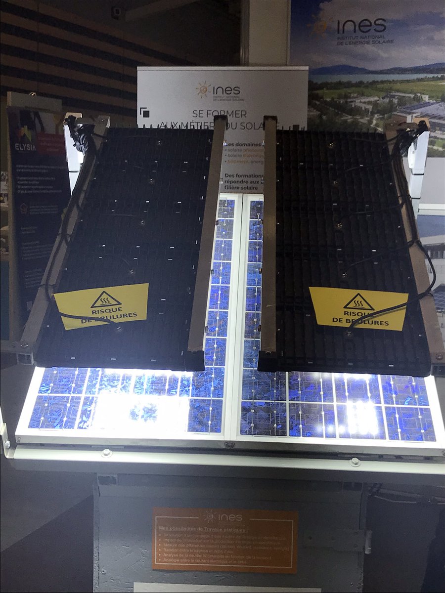 En direct du salon #Bepositive ☀️#ENR #photovoltaique #ecoconstruction à l’honneur; @poleemploi_ara accompagne les entreprises dans les #formations et #recrutements pour la transition #energetique ➡️500 exposants pour des échanges de qualité <a href="/GeraldineCante/">Geraldine CANTE</a>