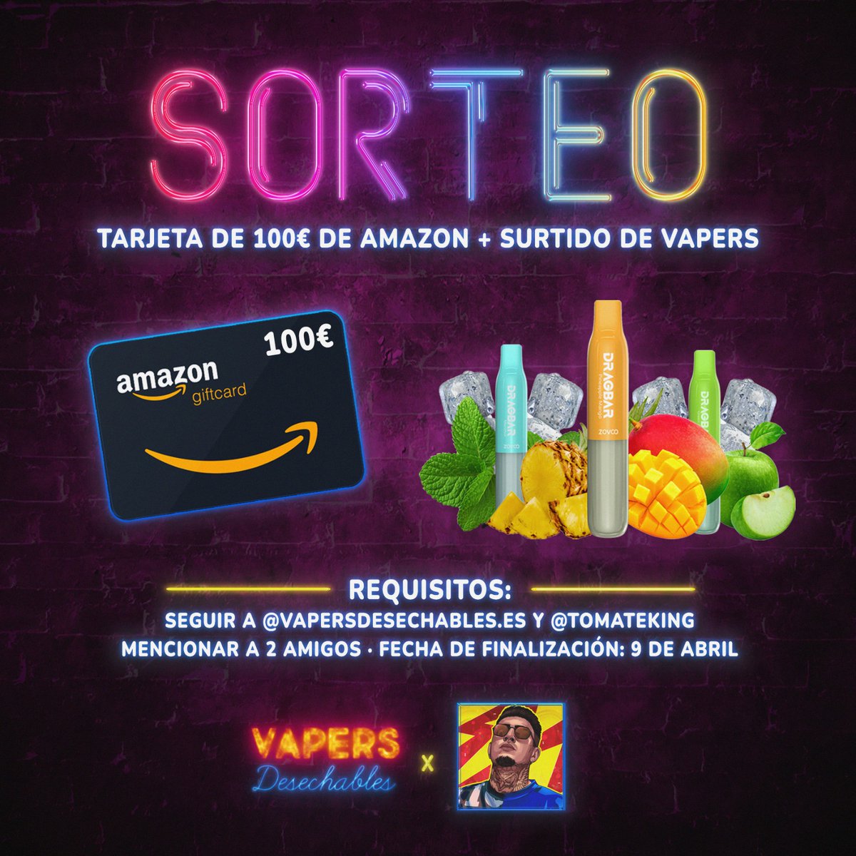 Bladecito on Twitter "Estamos de sorteo por Instagram!!! Os dejo por