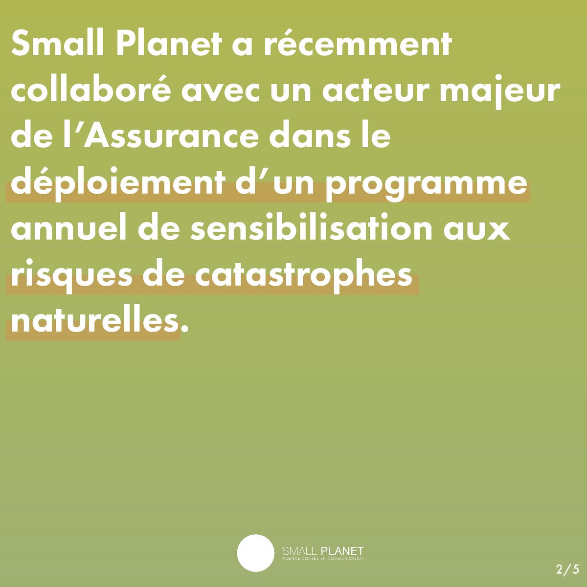 smallplanetCom's tweet image. Pour correctement commencer cette nouvelle semaine, on vous parle d'une campagne axée sur un programme relationnel pour un acteur majeur de l'Assurance ! 

N'oubliez pas de swiper jusqu'à la fin...