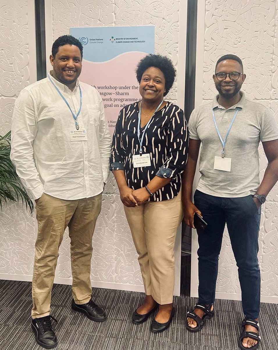 Delighted to see our #LDC Adaptation Team in the Maldives for the 5th workshop of the work programme on the Global Goal on Adaptation.  Adaptation continues to be a priority for our Group, #COP28 must deliver a framework for achieving the #GGA. Looking forward to fruitful talks.