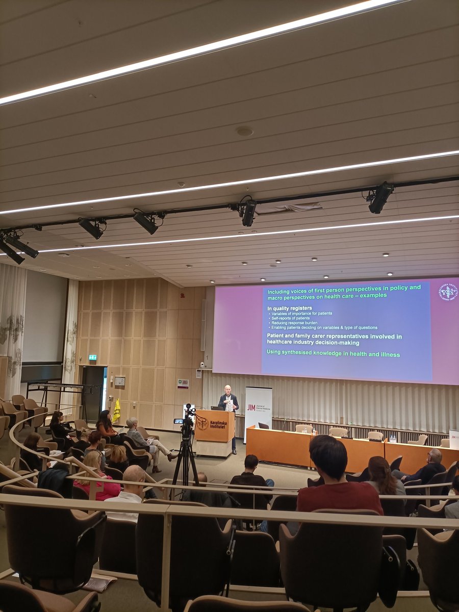 Building trust and partnership with the patient. Insights from the #PersonCenteredCare and #IntegratedCare symposium @karolinskainst @AmaiaCalderon