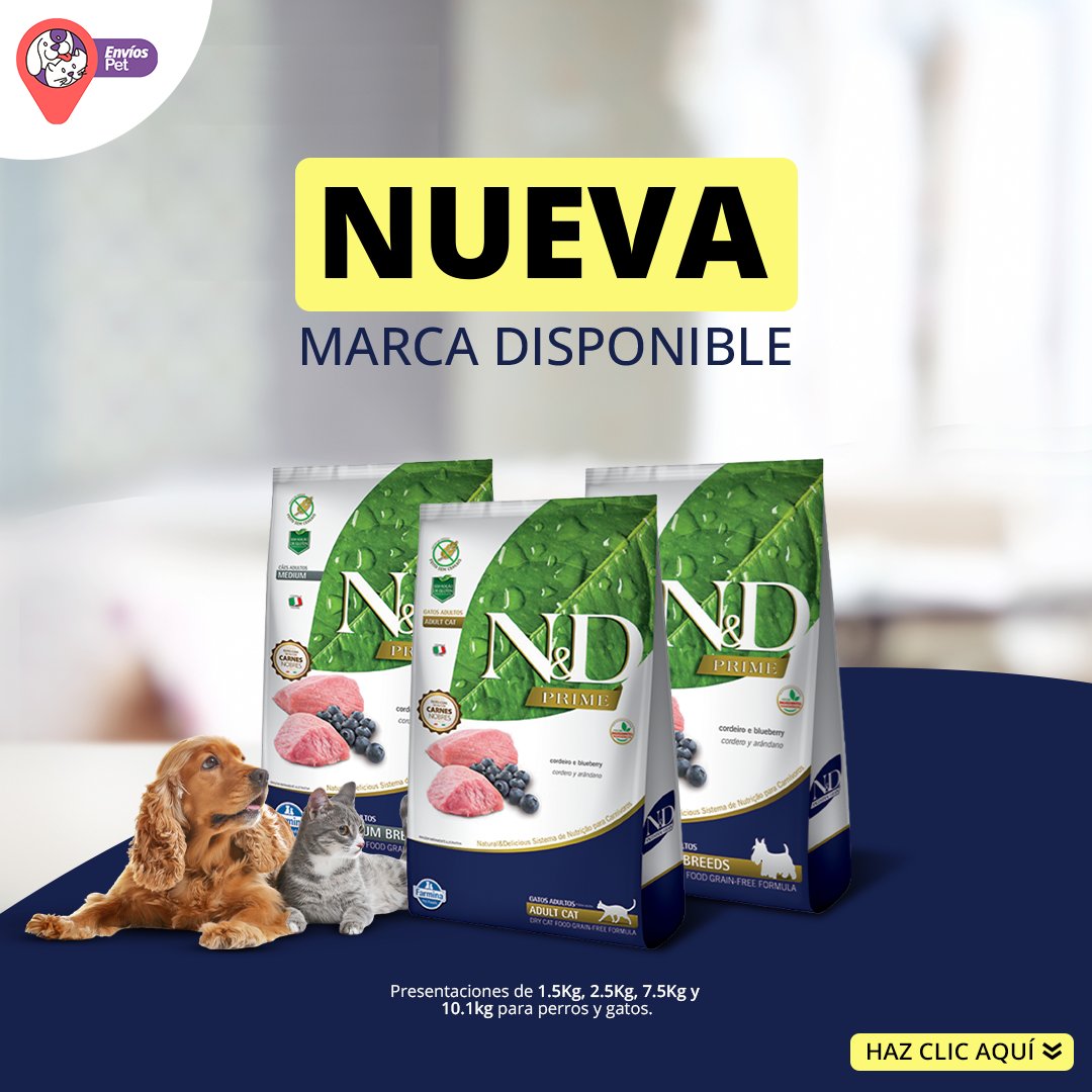¡Tenemos nueva marca!🐶🐱🥳

📲Descargá nuestra app y entérate de más novedades para tu peludo