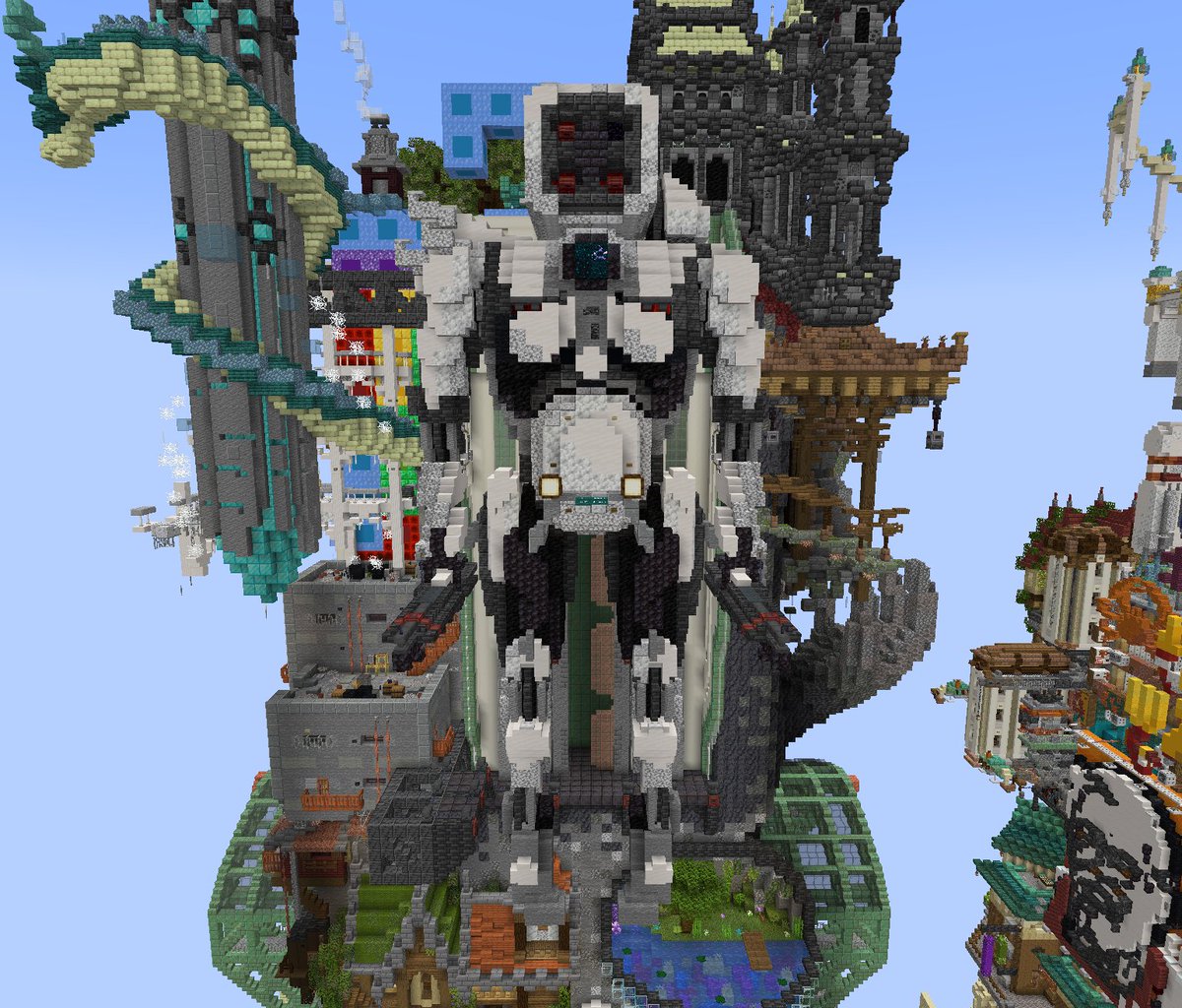 4cu_MC's tweet image. i made a small mecha at IHOU4 with @Rutabagarrre
it was so nice hanging with all of you !
Thanks you so much 😊
#Minecraft違法建築イベ
#minecraft建築コミュ
#minecraft