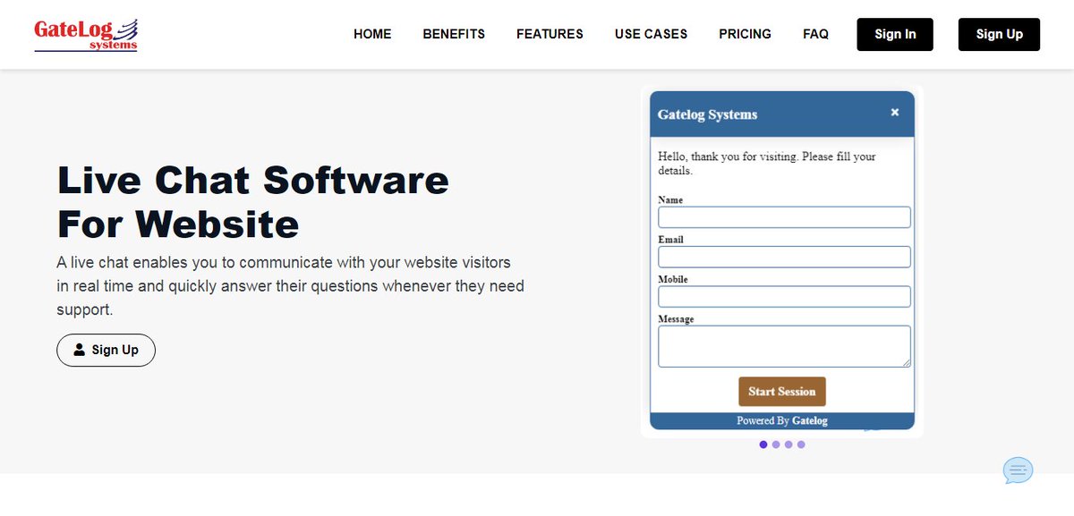 GateLogSystems's tweet image. Live Chat Product Launch

Exciting news! We are thrilled to announce the launch of our new live chat product. With this powerful tool, businesses can easily connect with customers in real-time and provide quick, efficient support.
gatelog.in/livechat