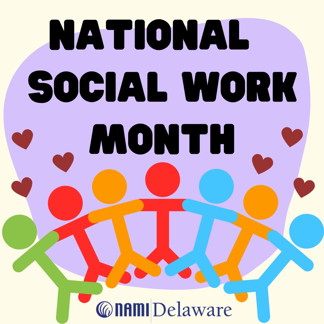 To all social workers: We love and appreciate you for everything you do to make this world a better place. 

Make sure to thank the social workers in your life for #NationalSocialWorkMonth 💙