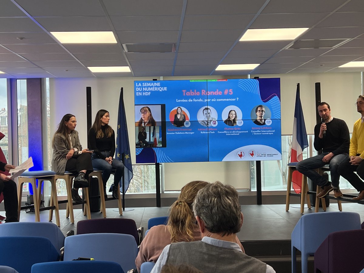 Cinquième table ronde : "Levée de fonds : par où commencer ?"  ❓

Animée par Stéphanie Gautreau, Investor Relations Manager chez TFO Group, Adrien Fatibene, VC chez <a href="/finorpa/">Finorpa</a> ,