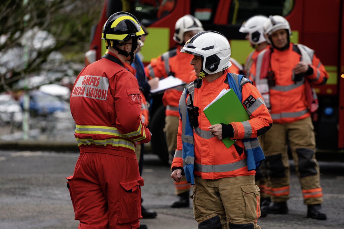 A great morning to participate in a large scale High-rise exercise in #Rochdale Some amazing learning taken away by ops crews and a really good opportunity to give the public an insight into the event via <a href="/manchesterfire/">Greater Manchester Fire and Rescue Service</a> social media channels. 🚒📸