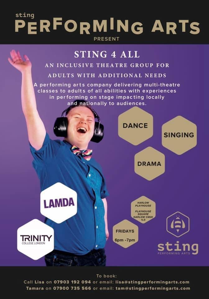 Today is #worlddownsyndromeday Sting is an Inclusive theatre company &amp; we celebrate the diversity and resilience of individuals with Downs Syndrome &amp; want to encourage all to recognise the importance of inclusion and acceptance, and work towards a world where everyone is valued.