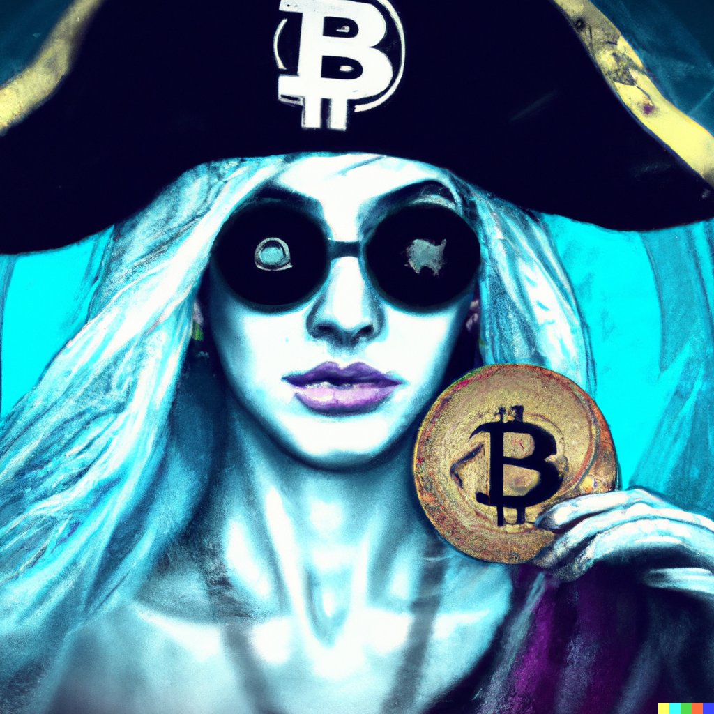 7SeasScourge's tweet image. Ye know what&apos;s even better than a chest full o&apos; gold doubloons? 

BTC! Aye, it be the treasure of the digital seas, savvy? 
Just don&apos;t forget to protect yer private keys or ye&apos;ll be walkin&apos; the plank! 😂💰⛓️ #piratewisdom #bitcoinfun