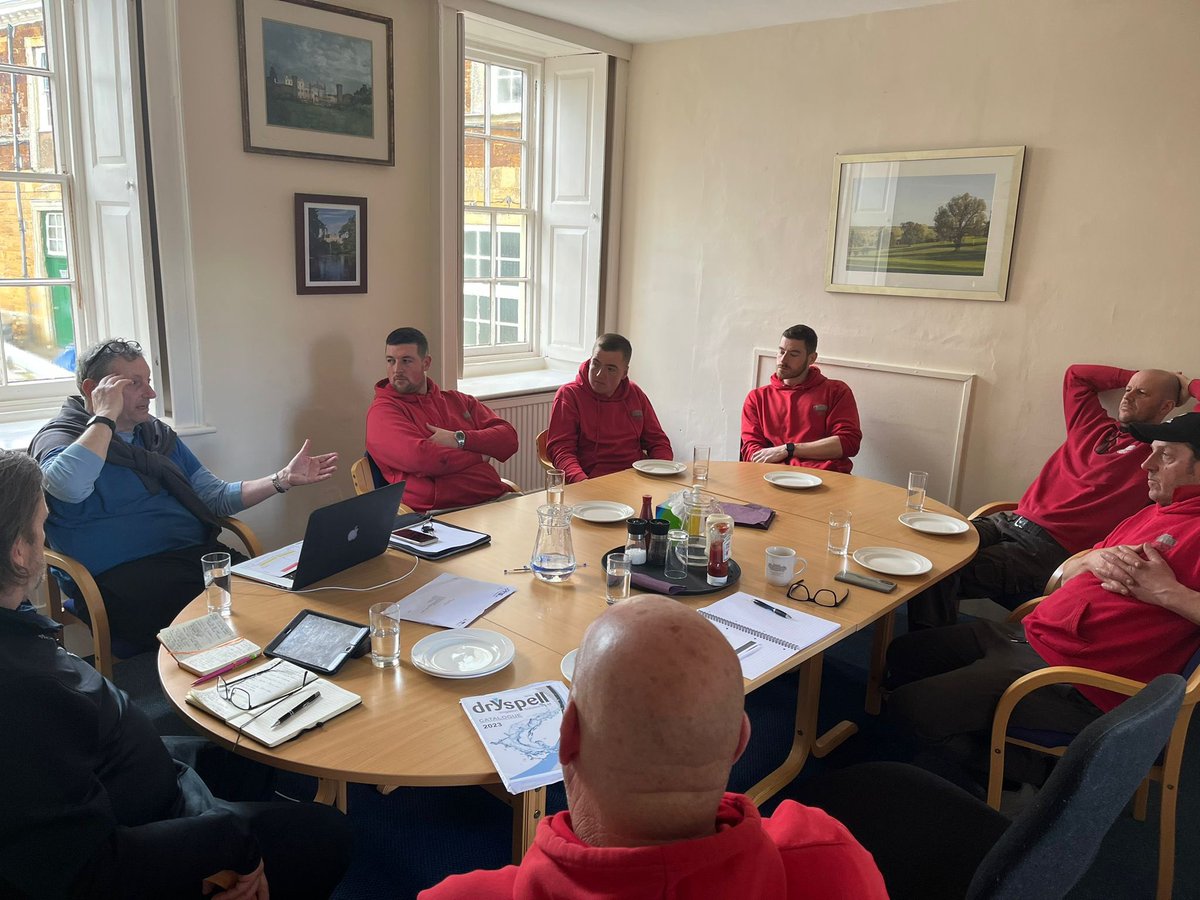 WGCcourse's tweet photo. Agronomy visit by STRI today. Thanks to @striturf_boyes for his insight out on the course then de-brief after. Whole team is revved up for a big spring / summer 💪👊⛳️ https://t.co/tK0eiLAHVn