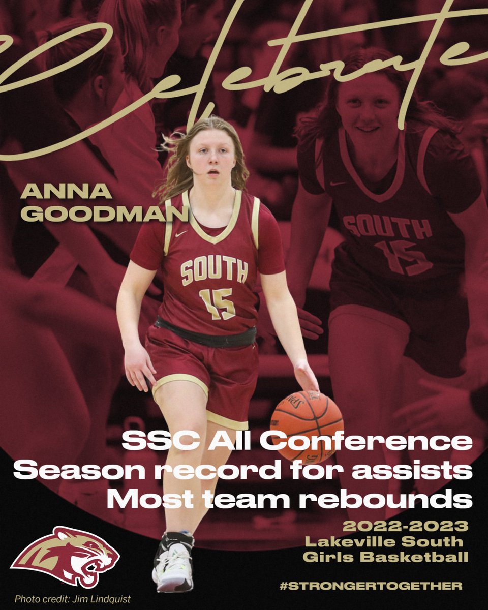 Congratulations Anna Goodman for a great 2022-23 season! #StrongerTogether