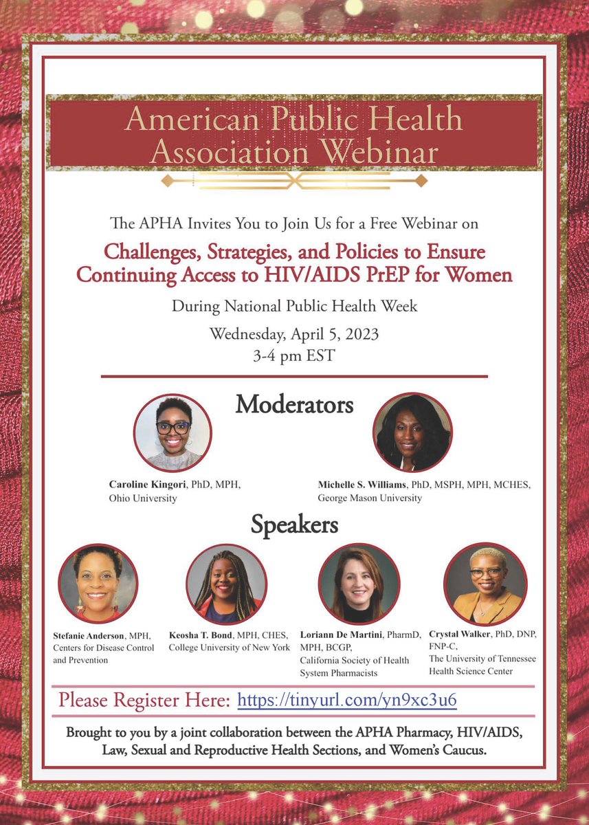 APHA HIV/AIDS Section tweet media