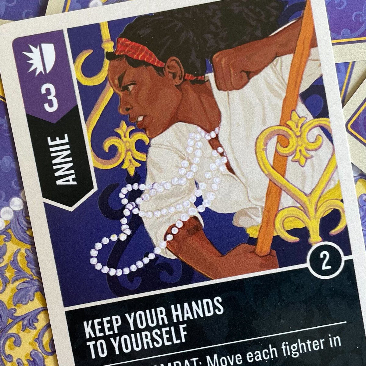 RestorationGame's tweet photo. Artist Spotlight: @ashleyfloreal illustrates Annie Christmas for #UnmatchedAdventures. See more of Ashley's work on Annie Christmas in our
#TalesToAmaze Kickstarter on 3/23/23.
https://t.co/Y4AkK4M6Qr

#boardgames https://t.co/LoFjn8EB6D
