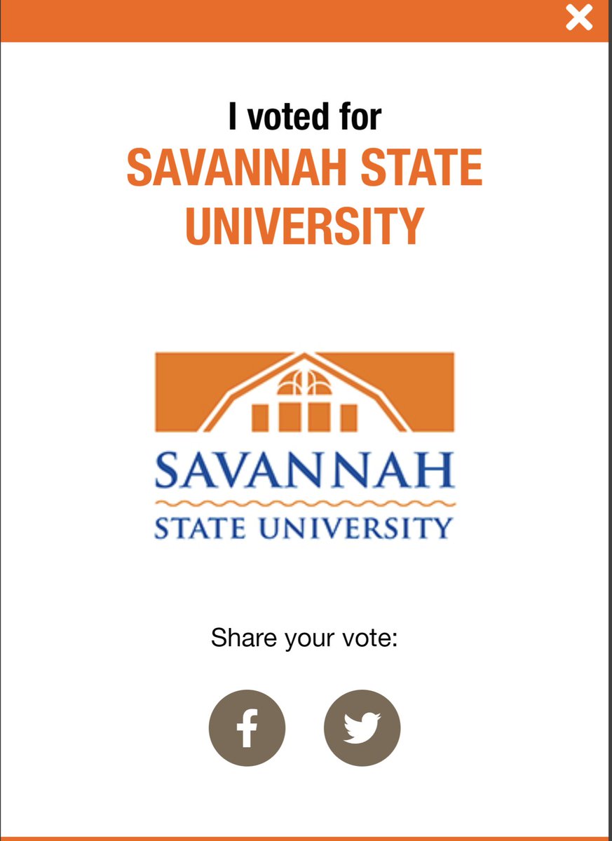 Vote for my #HBCU  <a href="/savannahstate/">Savannah State</a>  in Cluster 2!
Help us get Home Depot to retool our school #RYSSAVANNAH retoolyourschool.com/vote/