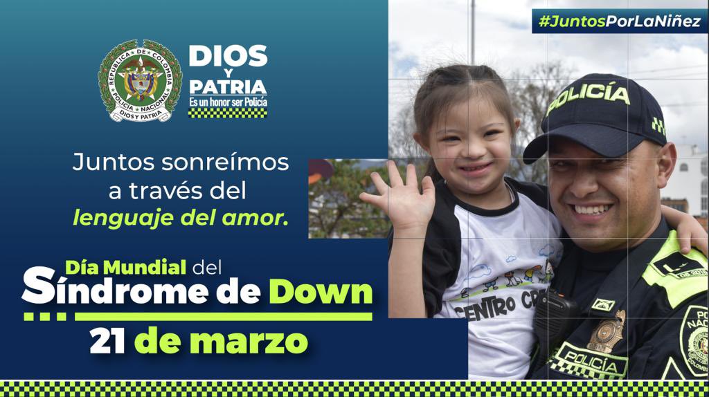 #DíaMundialSíndromeDown

Pongamos en práctica el respeto a las diferencias y hagamos un mundo más inclusivo.

#JuntosPorLaNiñez