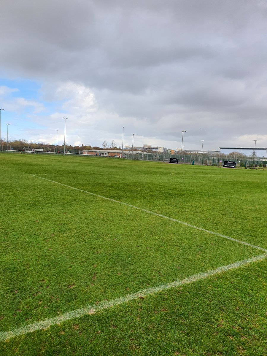 Got soaked half way through cutting. Just needs a mark up and it ready #GroundsWeek