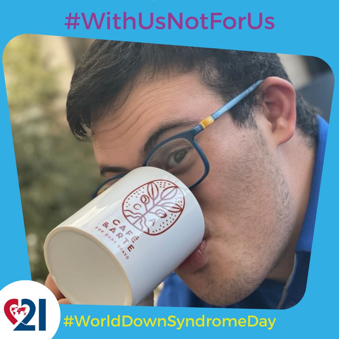 Hi, I’m Dany, I’m 23 and I am studying marketing  at university. I love coffee and now I started my own business with my own coffee brand : Café &amp; Arte, Coffee. &amp; art. When I finish university I'm planning to start my cafetería!!! 
#WorldDownSyndromeAdvocate