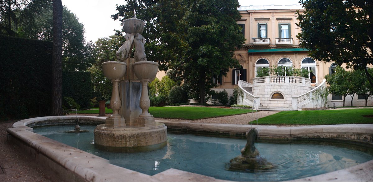 UKinItaly's tweet photo. For the first time ever, we are opening #VillaWolkonsky to the public for @Fondoambiente Spring Days 2023.

The gardens, Nero aqueduct and the halls of the 🇬🇧Ambassador’s residence in Rome will welcome visitors on 25-26 March.

👉Book your tour in English https://t.co/CsxKgvxHGU https://t.co/1FL899a8kr