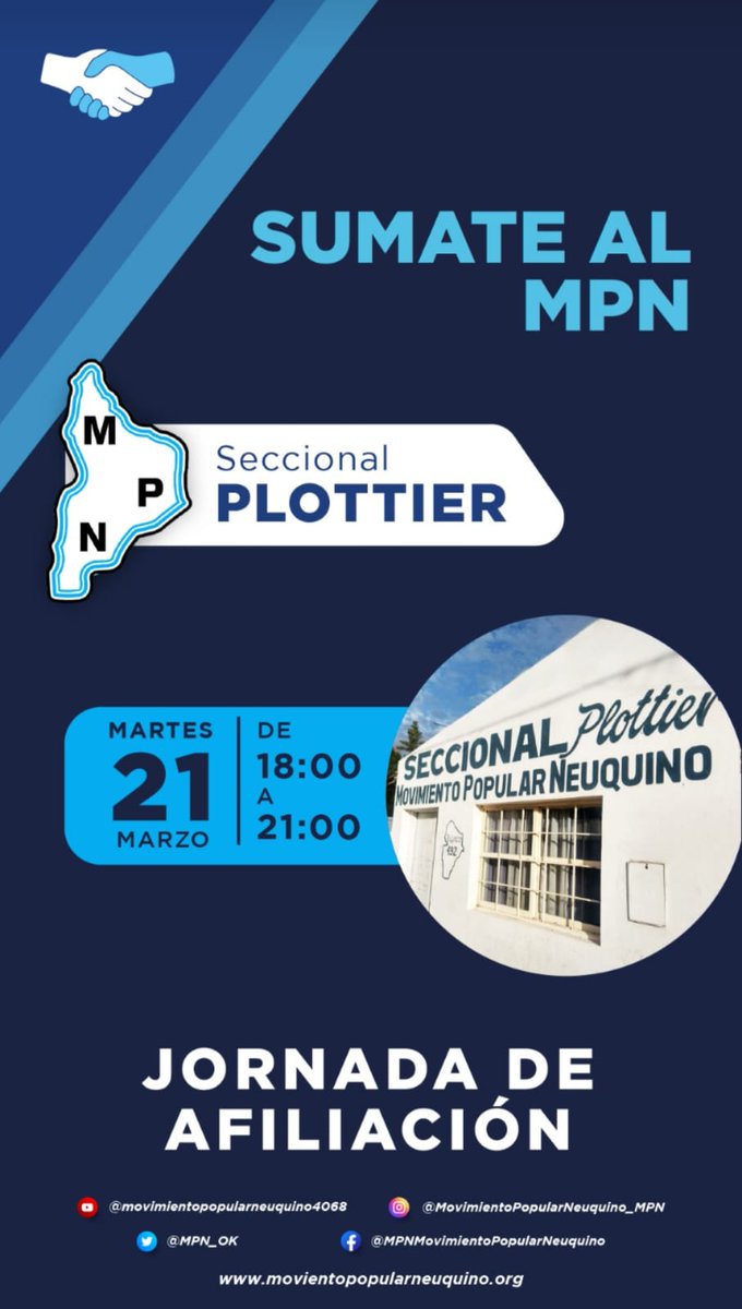 nataliagaray_'s tweet photo. Hoy estaremos afiliando en Plottier! #masMPN #Marcos para #Neuquén https://t.co/JP66ouOXZn