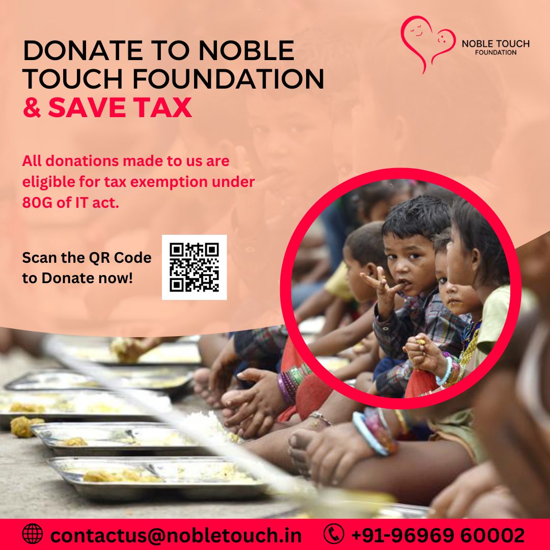 NobleTouchF's tweet photo. Make a difference and get a tax break! Donate to Noble Touch Foundation #NobleTouchFoundation #taxexempt #charity #giveback #taxexemption #givingback #taxdeduction #TaxExemptDonations #GiveBackAndSave
#CharitableGiving
#DonateAndDeduct
#TaxBenefits
#SupportNGOs
#MakingADifference https://t.co/Fn0dICVGNb