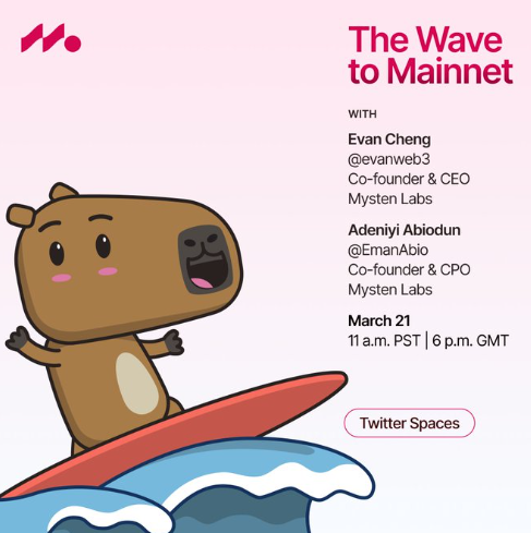warrenzb1's tweet photo. The Wave to Mainnet🔔Are you ready? https://t.co/VhvdNEZwrz