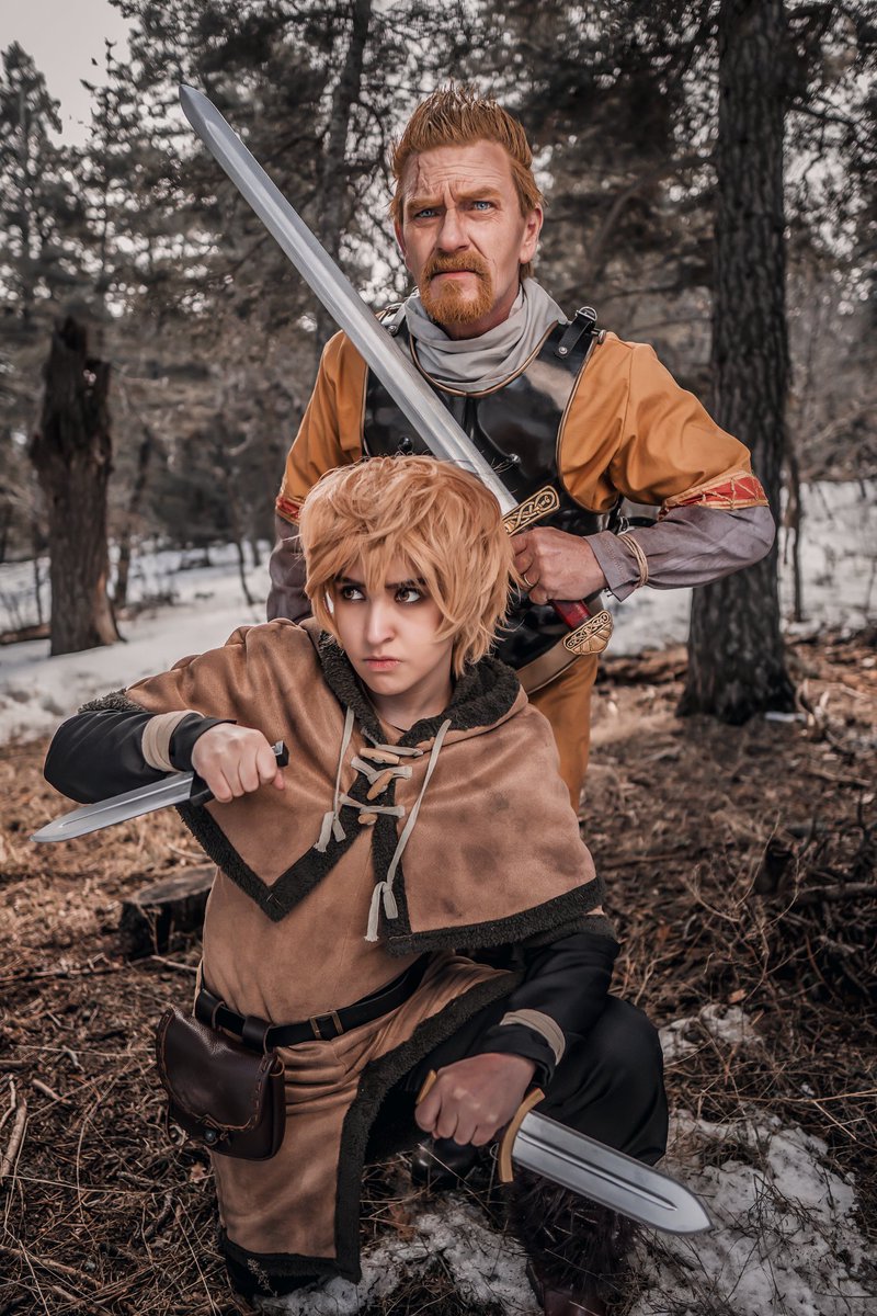 bernakenshin's tweet image. Me and my Grandfather cosplayed Throfinn and Askeladd. We worked very hard on these cosplays for 2 years and I wanted to share with other Vinland fans.
Checkout my IG for more pics @BernaKenshin
#VinlandSaga
#VinlandSagacosplay
#VINLAND_FANART2
#VINLAND_SAGA
@makotoyukimura