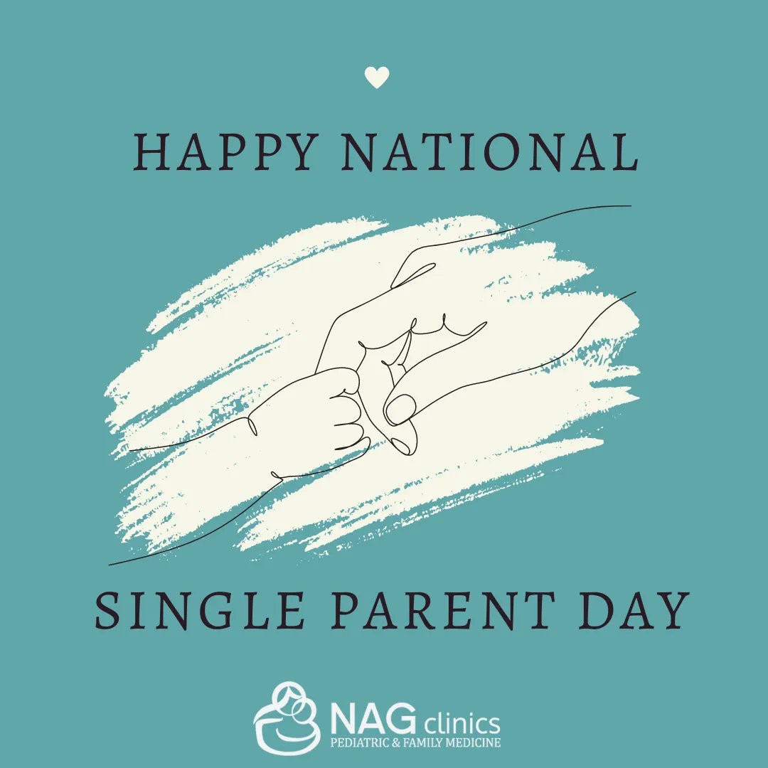 Happy National #SingleParentDay! We celebrate those who play twice the role and are doing great at it!