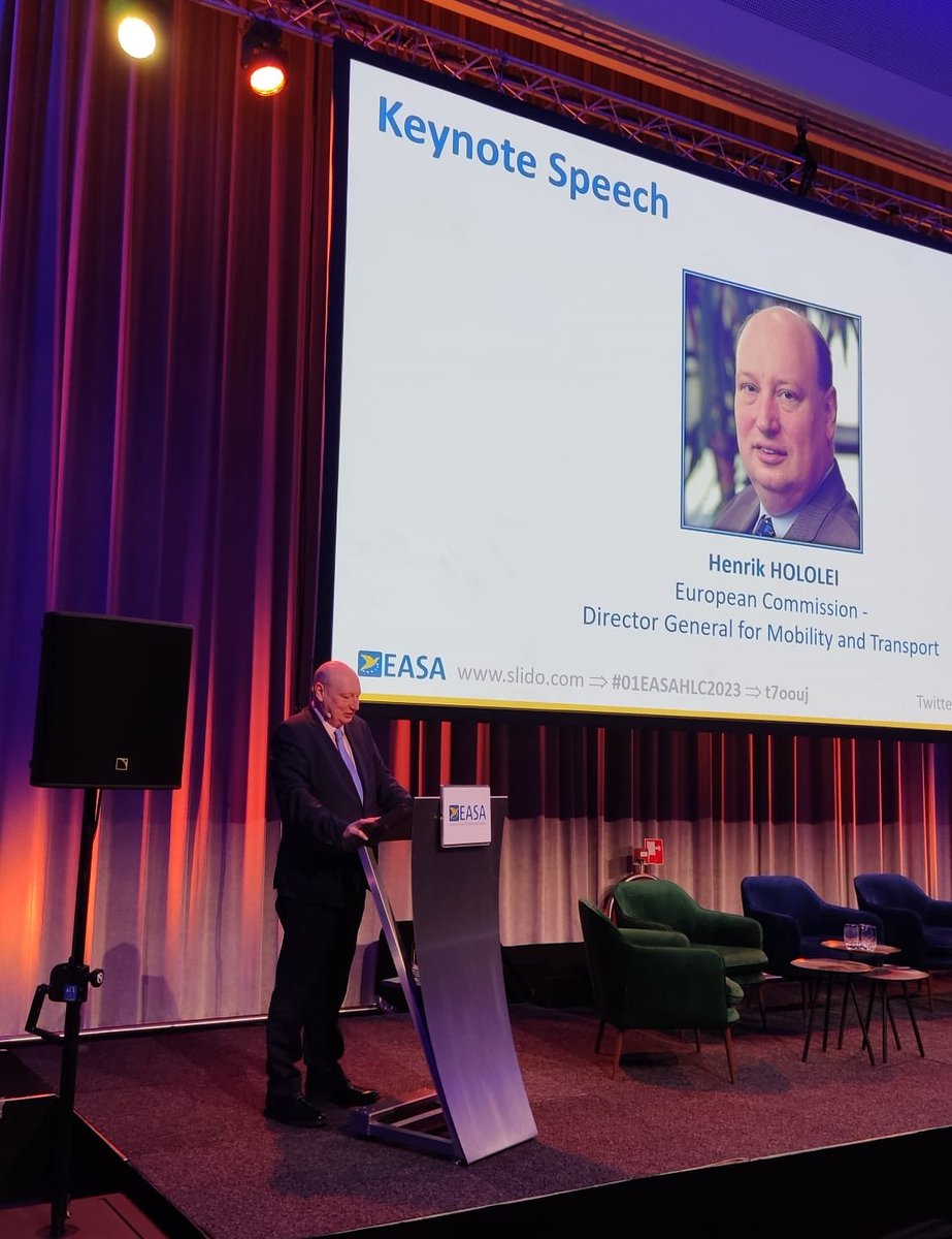 ‘A safe, secure, competitive & socially acceptable 🇪🇺 drone sector works as the backbone for innovative air mobility market, connecting #EUSmartCities and regions #EUDroneStrategy'
 
– DG Hololei at @EASA #HLCdrones2023 #ADW23
