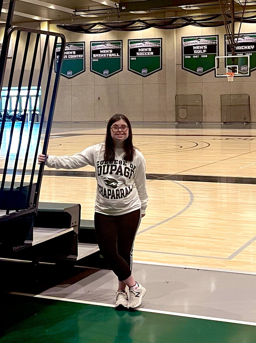 Lily’s dream: be a sports reporter for <a href="/espn/">ESPN</a> and <a href="/SpecialOlympics/">Special Olympics</a> So she’s studying journalism and doing athlete interviews for the college newspaper. People with #DownSyndrome CAN go to college. This #WDSD2023 you can help by taking the 3/21 Pledge. 321pledge.org/share/nancy-go…